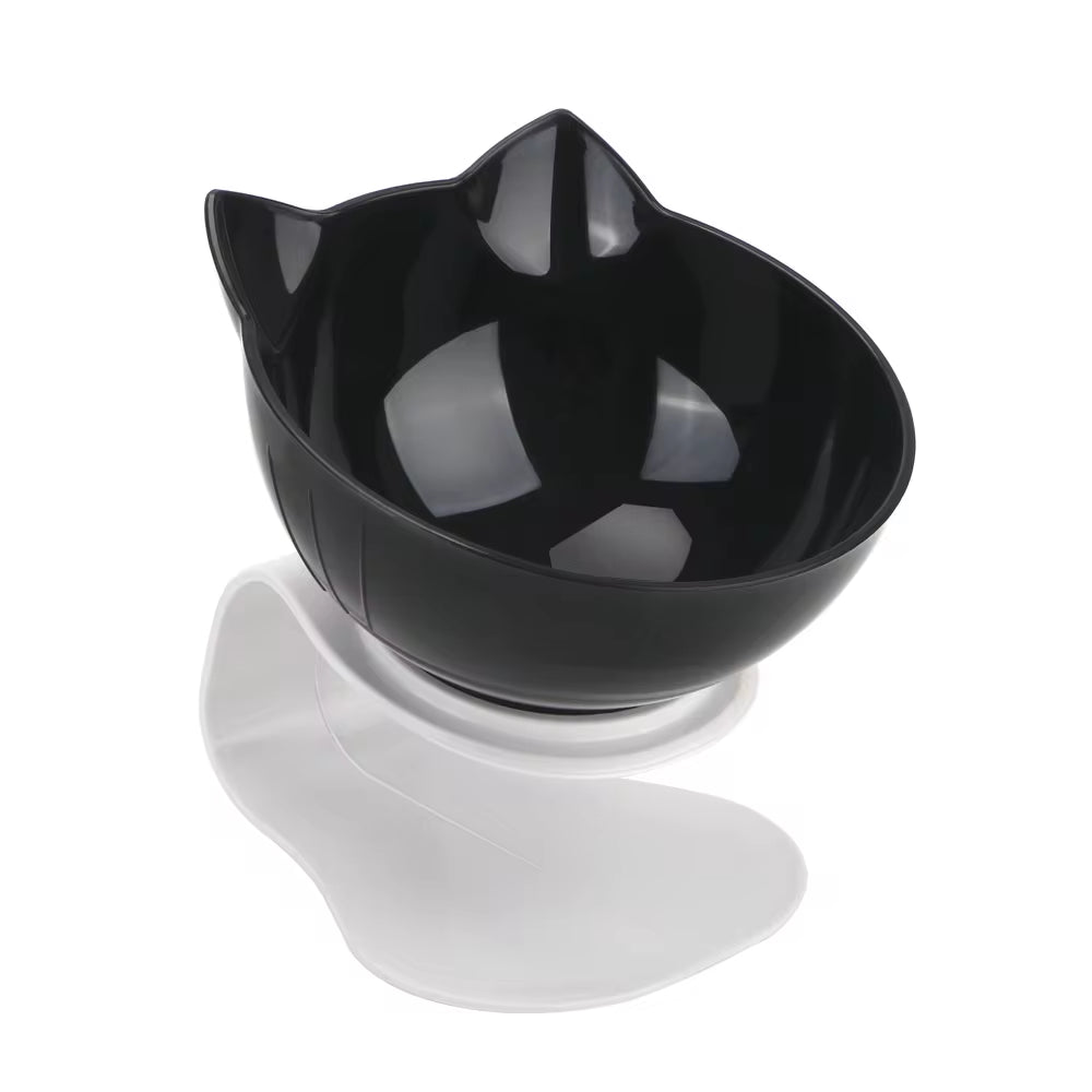 Raised Double Bowl Feeding Stand — Non-Slip