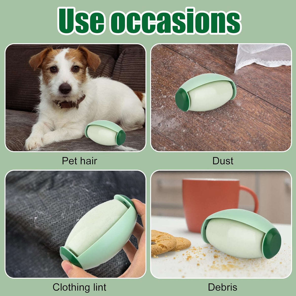 Reusable Washable Lint Roller — Travel Size Fur Remover, image 7 of 7