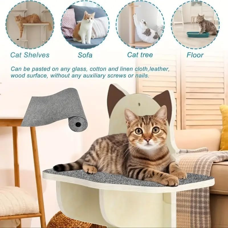 Self-Adhesive Furniture Scratch Guard for Cats