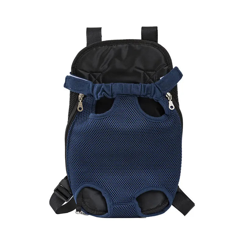 Breathable Mesh Pet Carrier Backpack — Front or Back Wear