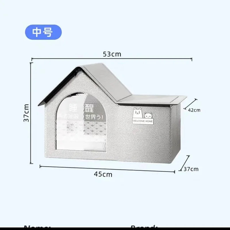 Cooling Pet House — Ventilated Summer Nest for Cats & Dogs