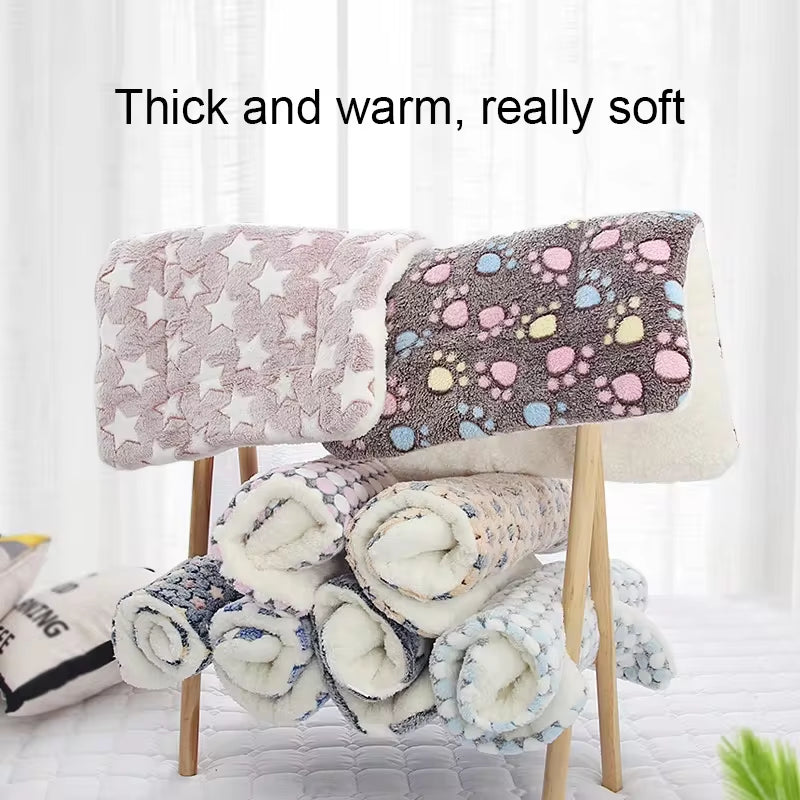Reversible Flannel Pet Blanket & Crate Mat, image 7 of 13