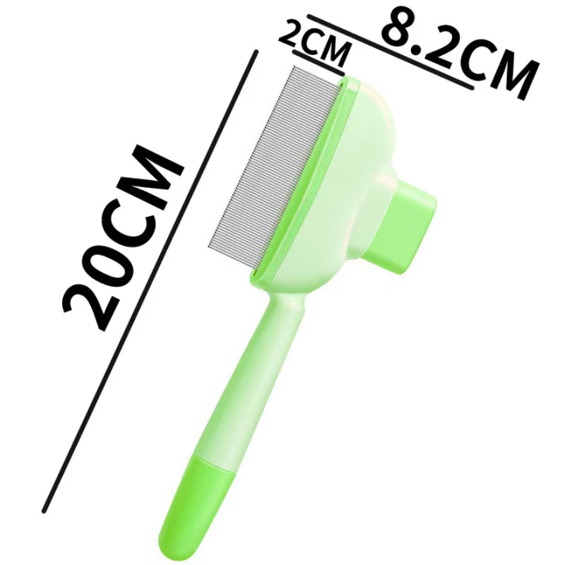 One-Touch Self-Cleaning Slicker Brush