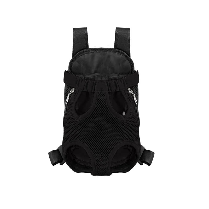 Breathable Mesh Pet Carrier Backpack — Front or Back Wear