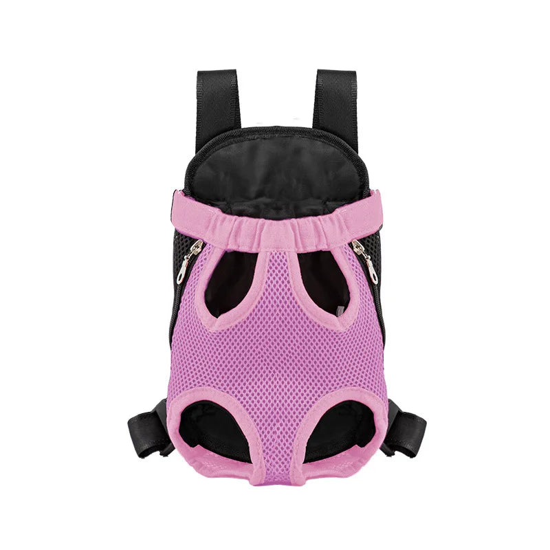 Breathable Mesh Pet Carrier Backpack — Front or Back Wear, image 12 of 12