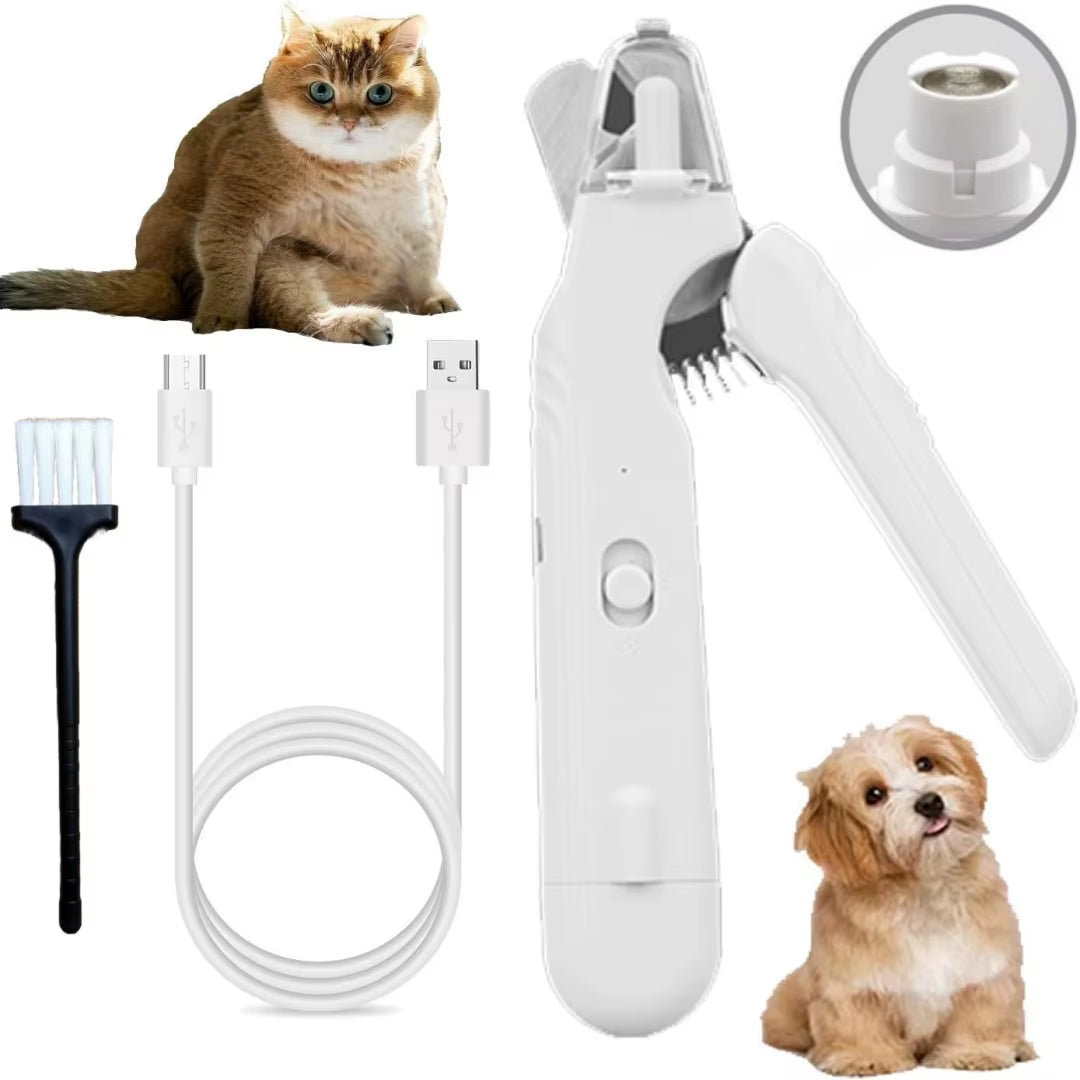Quiet Pet Nail Grinder with Dual LED Lights, image 2 of 8