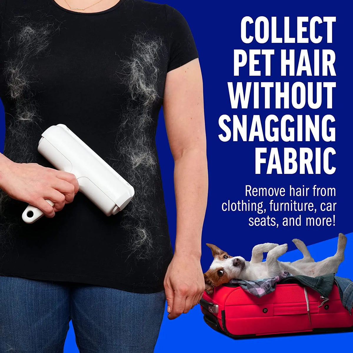 Self-Cleaning Pet Fur Roller with Base Station, image 7 of 7