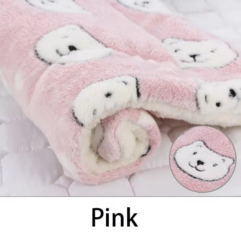 Reversible Flannel Pet Blanket & Crate Mat, image 12 of 13