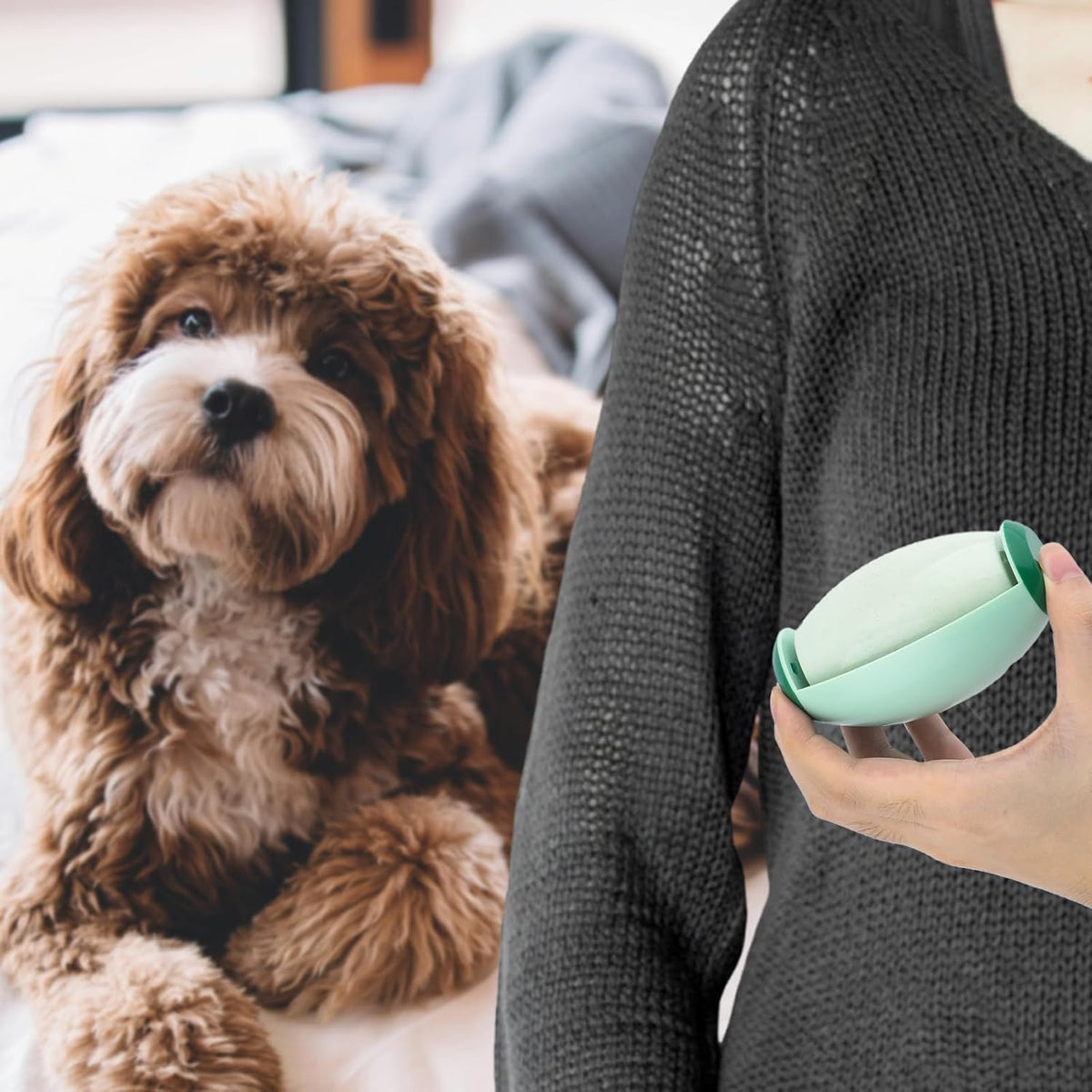 Reusable Washable Lint Roller — Travel Size Fur Remover, image 6 of 7