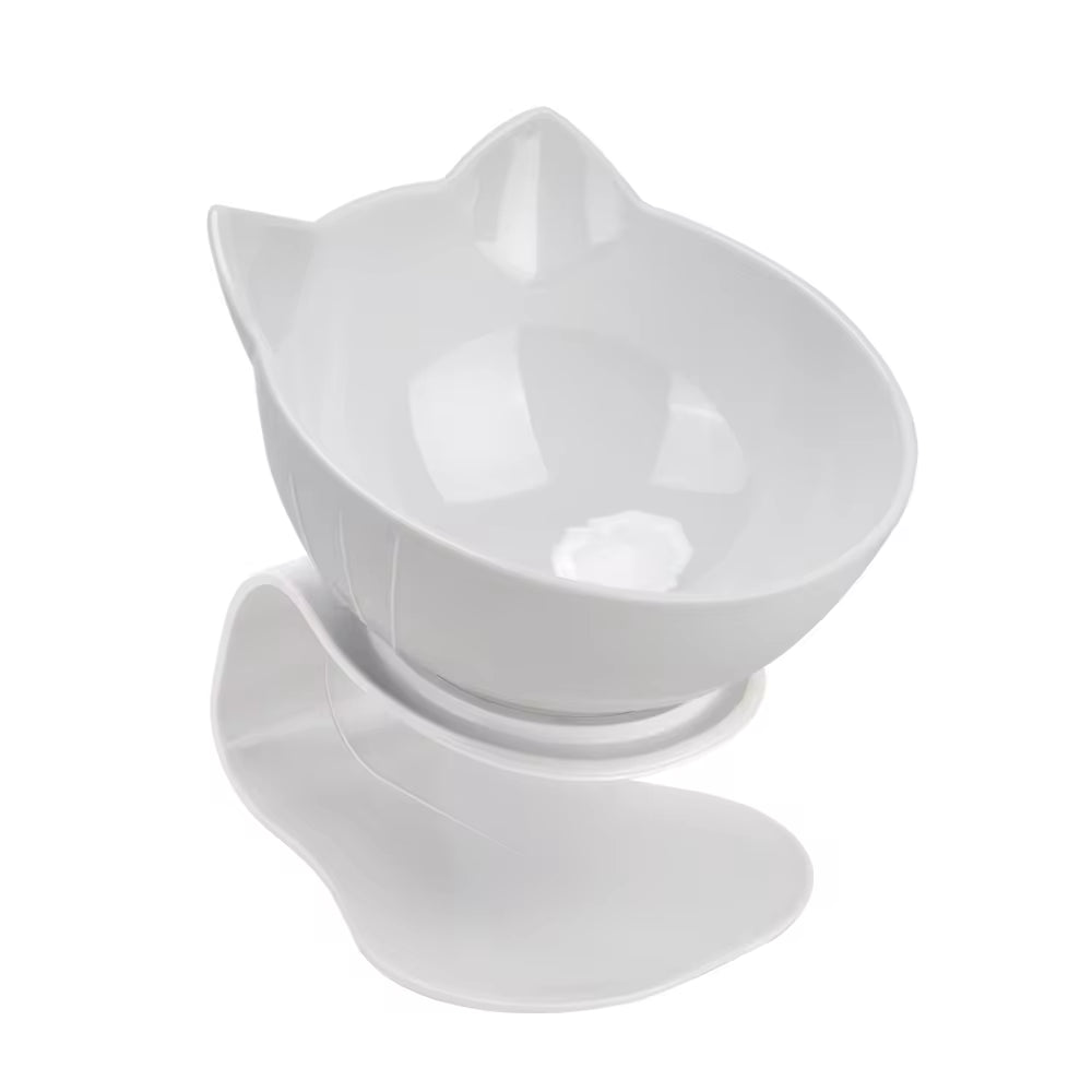 Raised Double Bowl Feeding Stand — Non-Slip