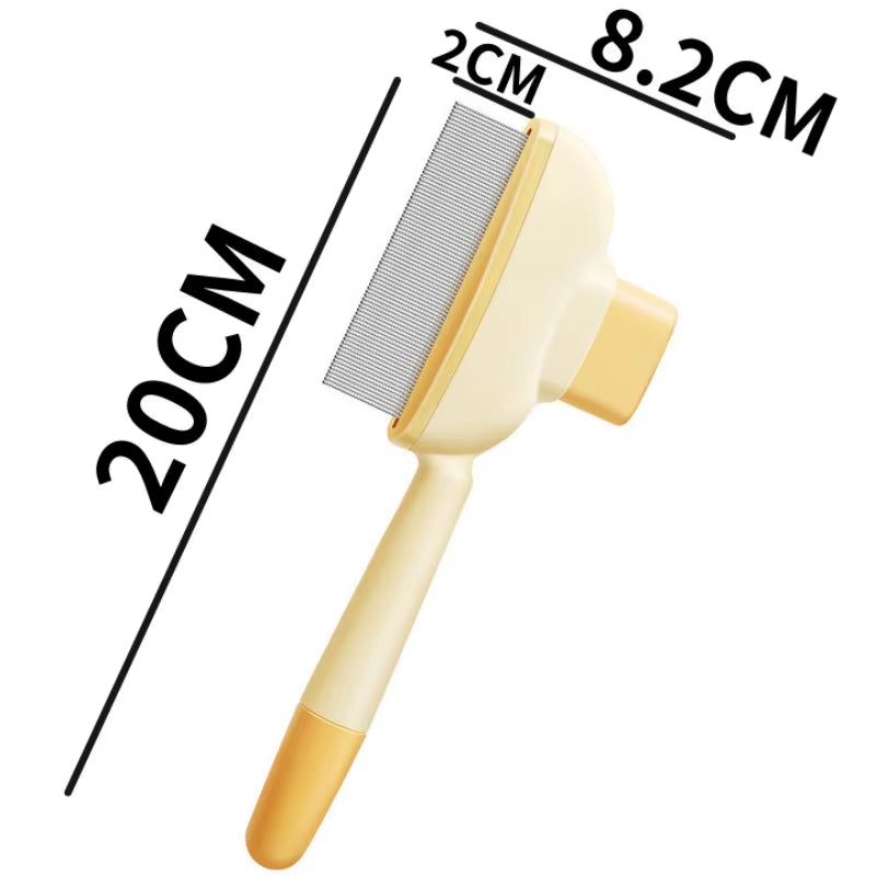 One-Touch Self-Cleaning Slicker Brush
