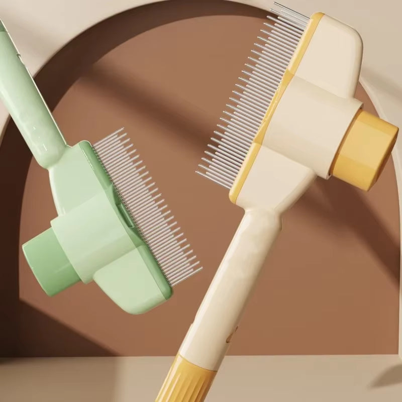 One-Touch Self-Cleaning Slicker Brush, image 4 of 10