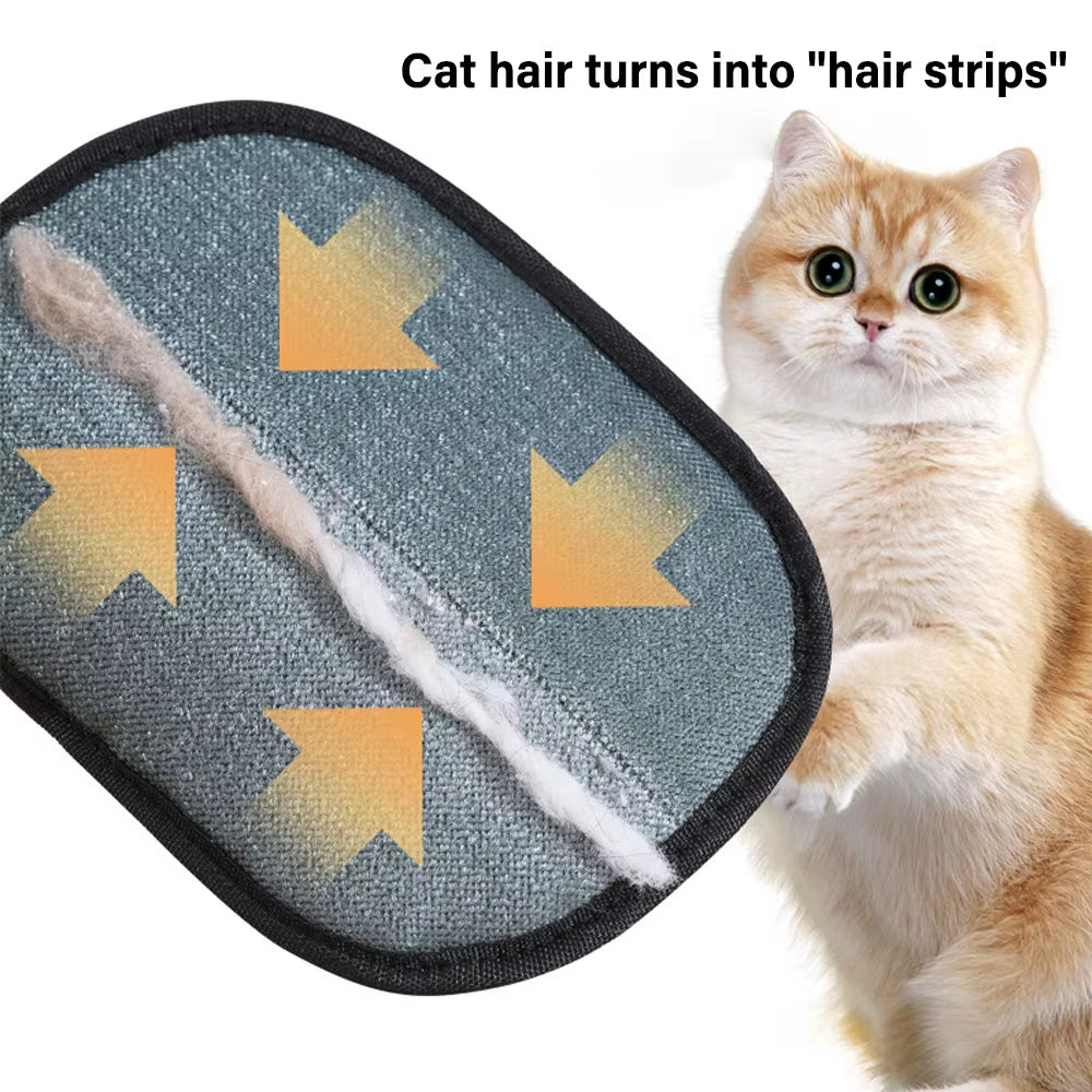 Silicone Pet Grooming Glove — Hair Remover Mitt, image 4 of 7