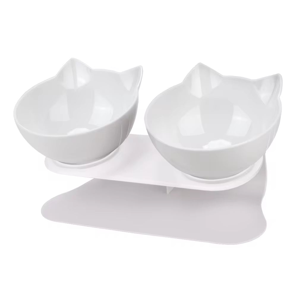 Raised Double Bowl Feeding Stand — Non-Slip, image 10 of 14