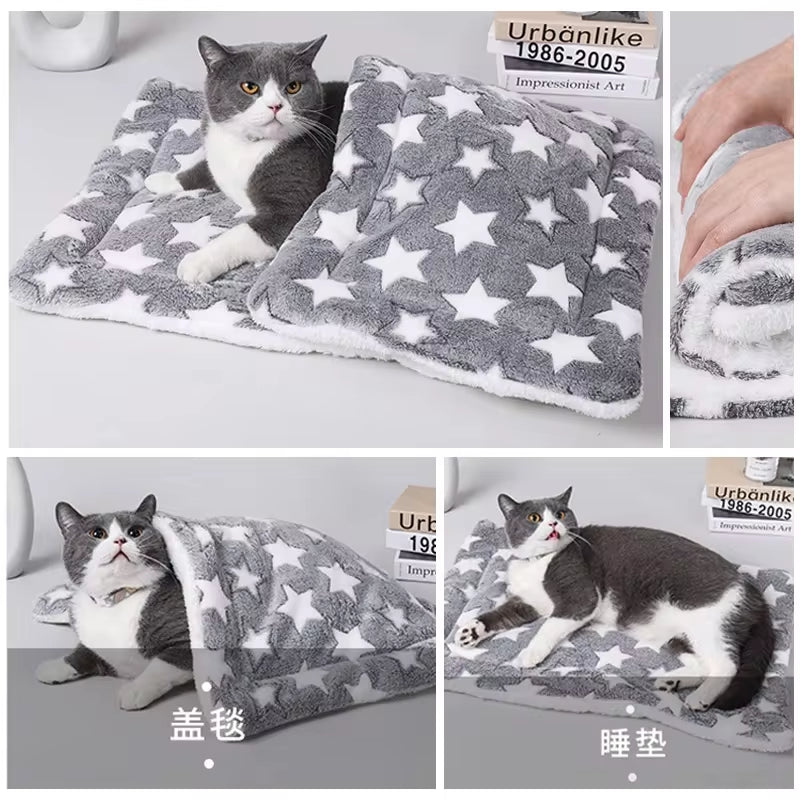 Reversible Flannel Pet Blanket & Crate Mat, image 6 of 13